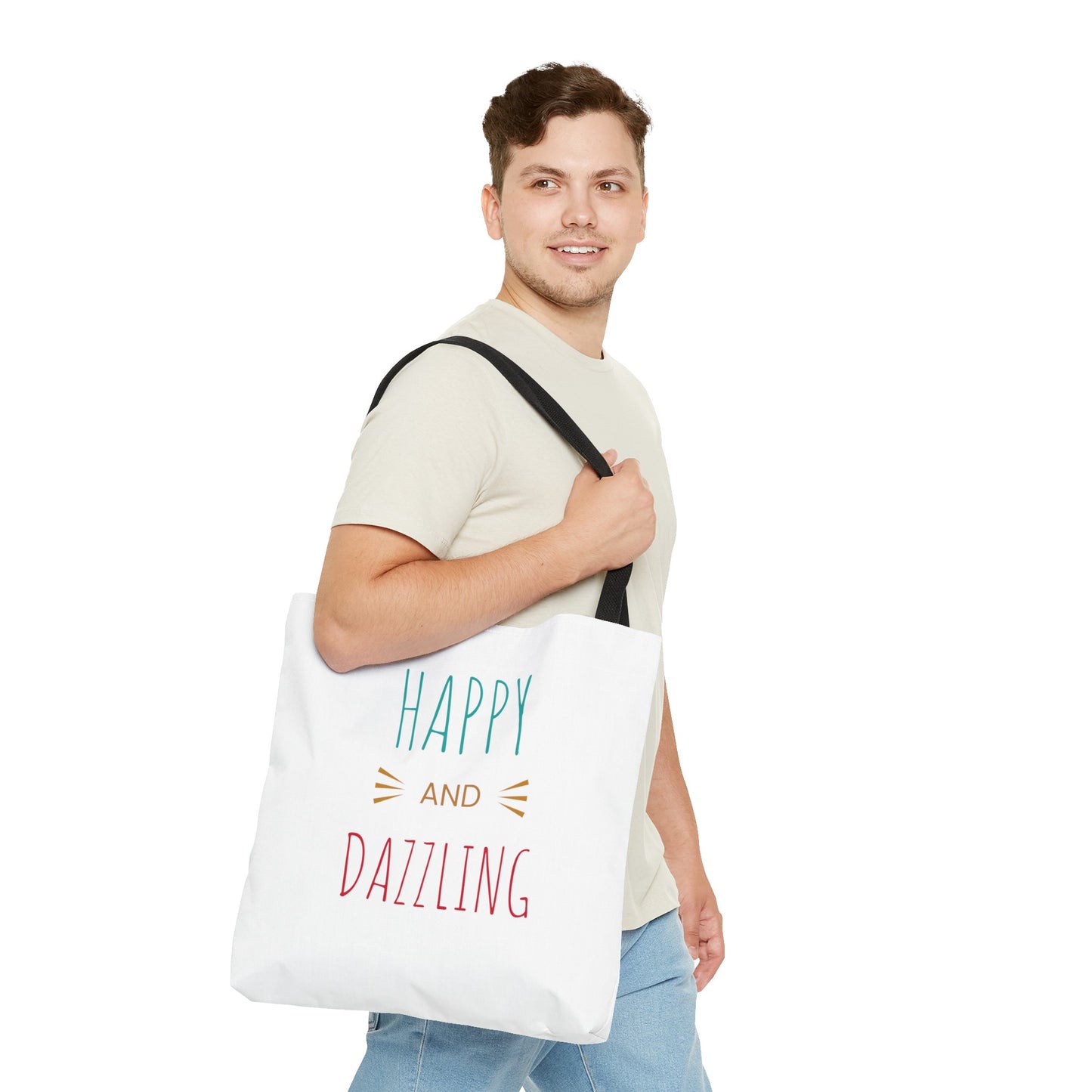 Happy & Dazzling Tote Bag (AOP)