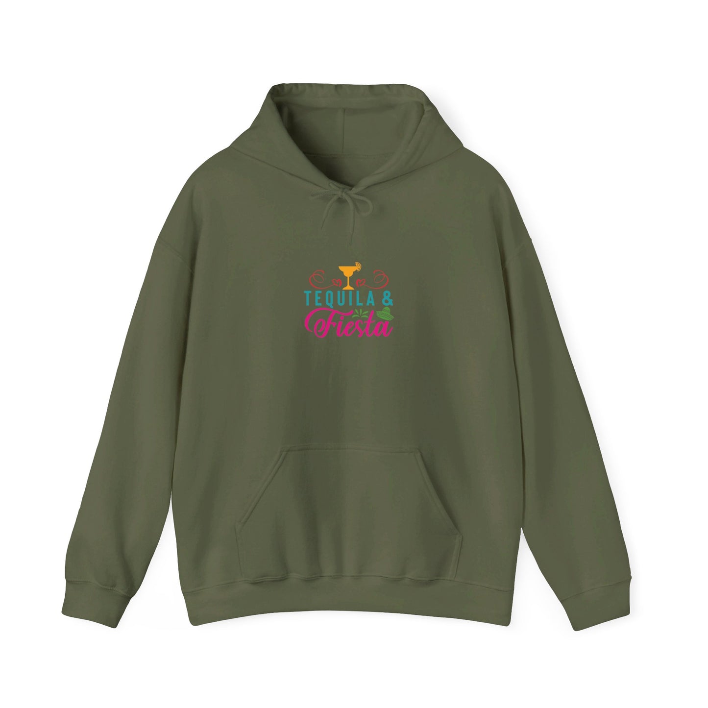 Tequila & Fiesta Unisex Heavy Blend™ Hooded Sweatshirt Spanish