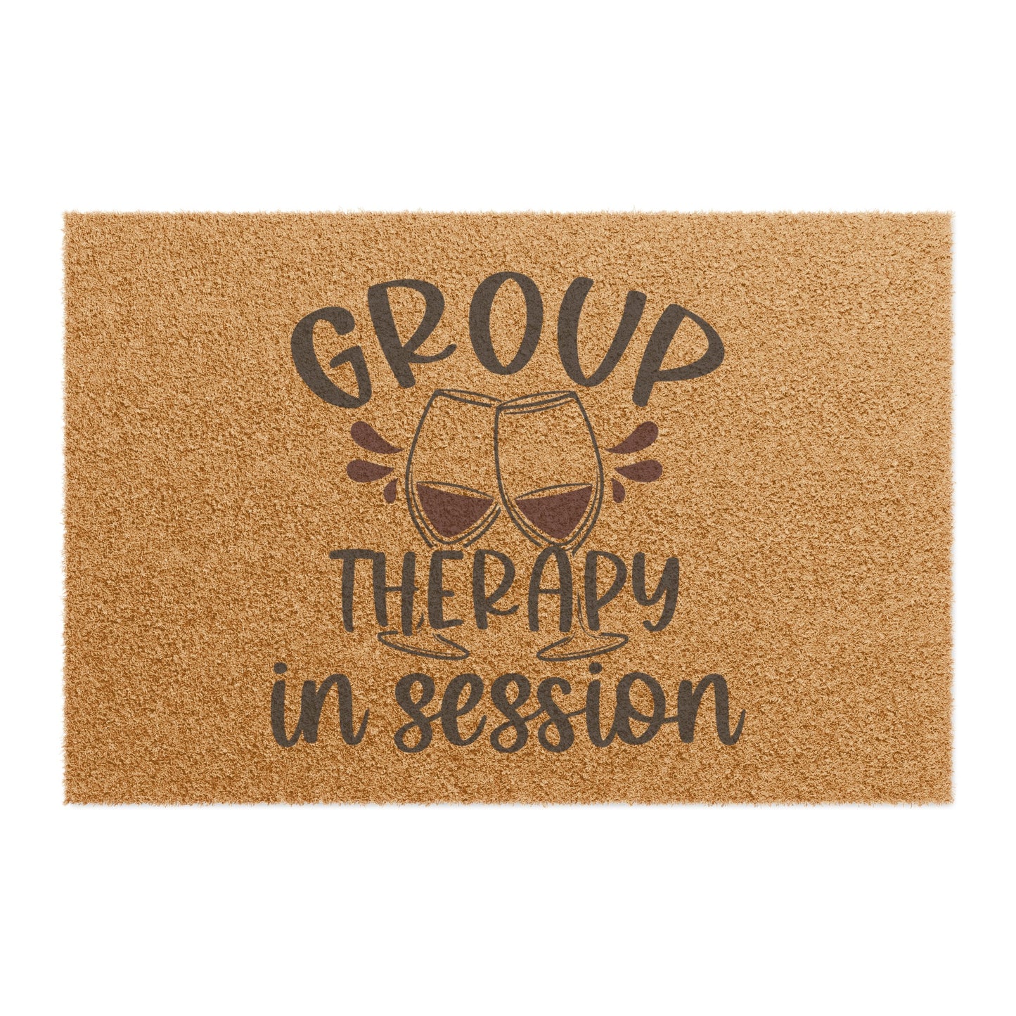 Group Therapy Wine Doormat