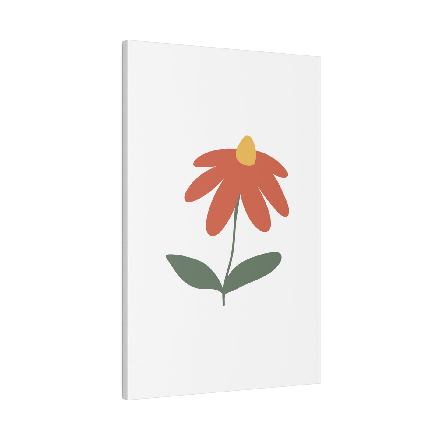 Flower Matte Canvas, Stretched, 0.75"