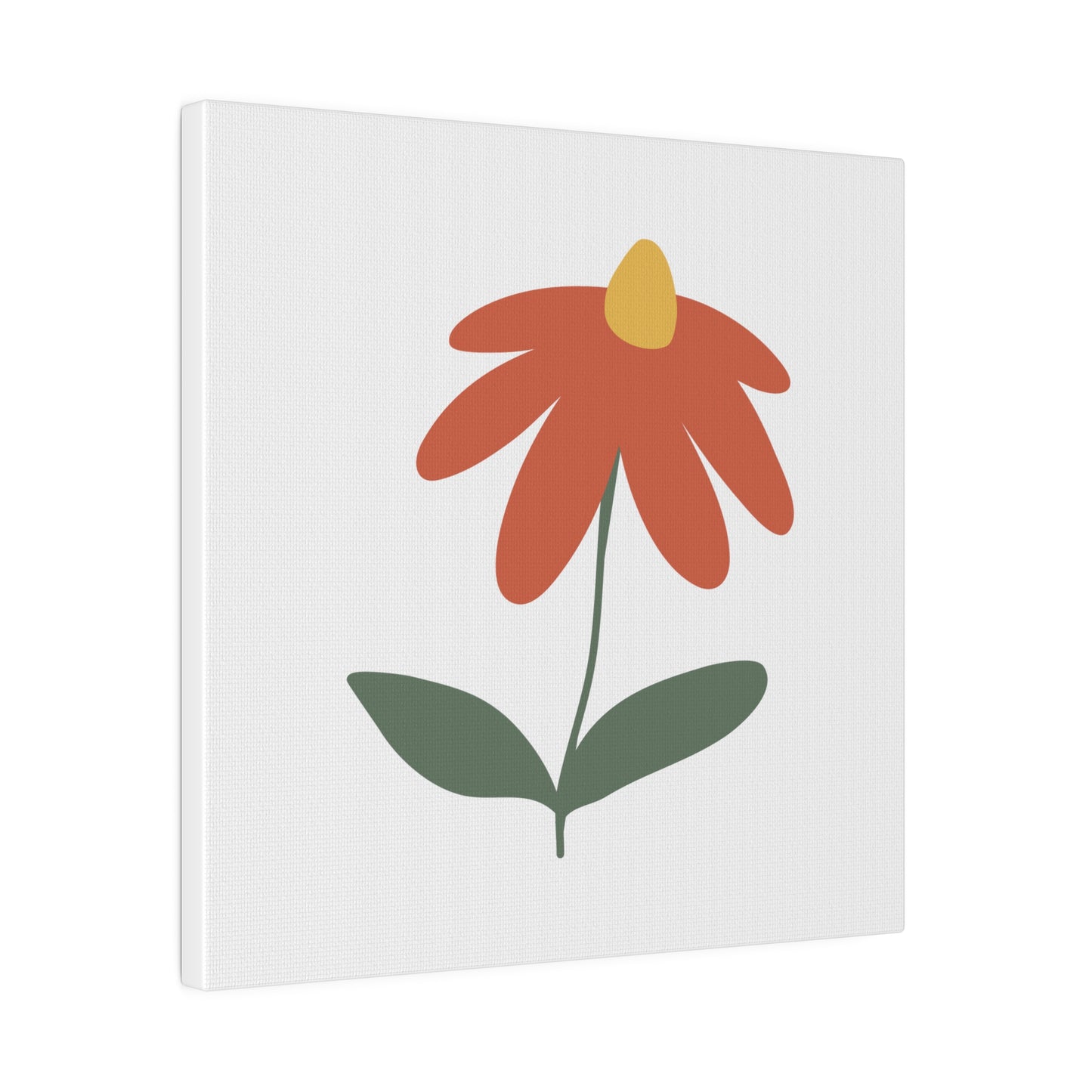 Flower Matte Canvas, Stretched, 0.75"