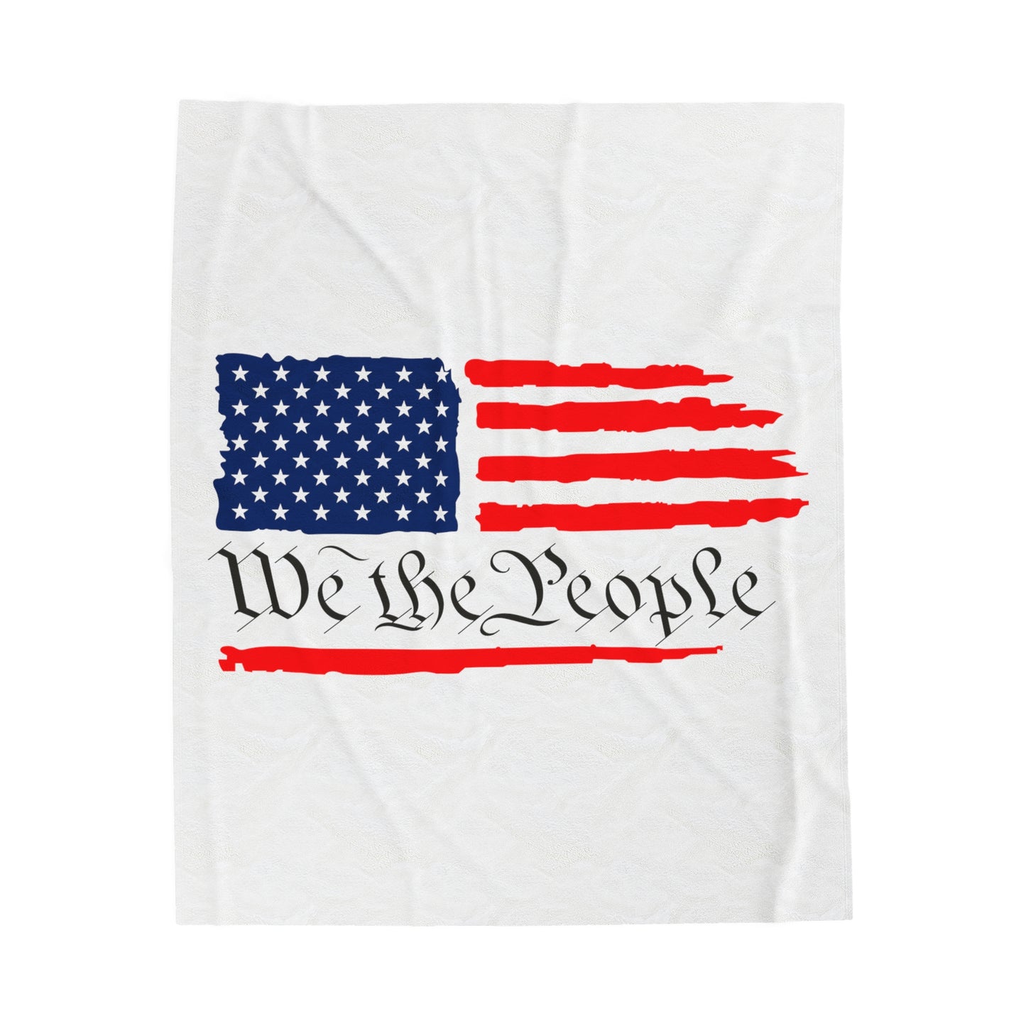 Velveteen Plush Blanket - We The People