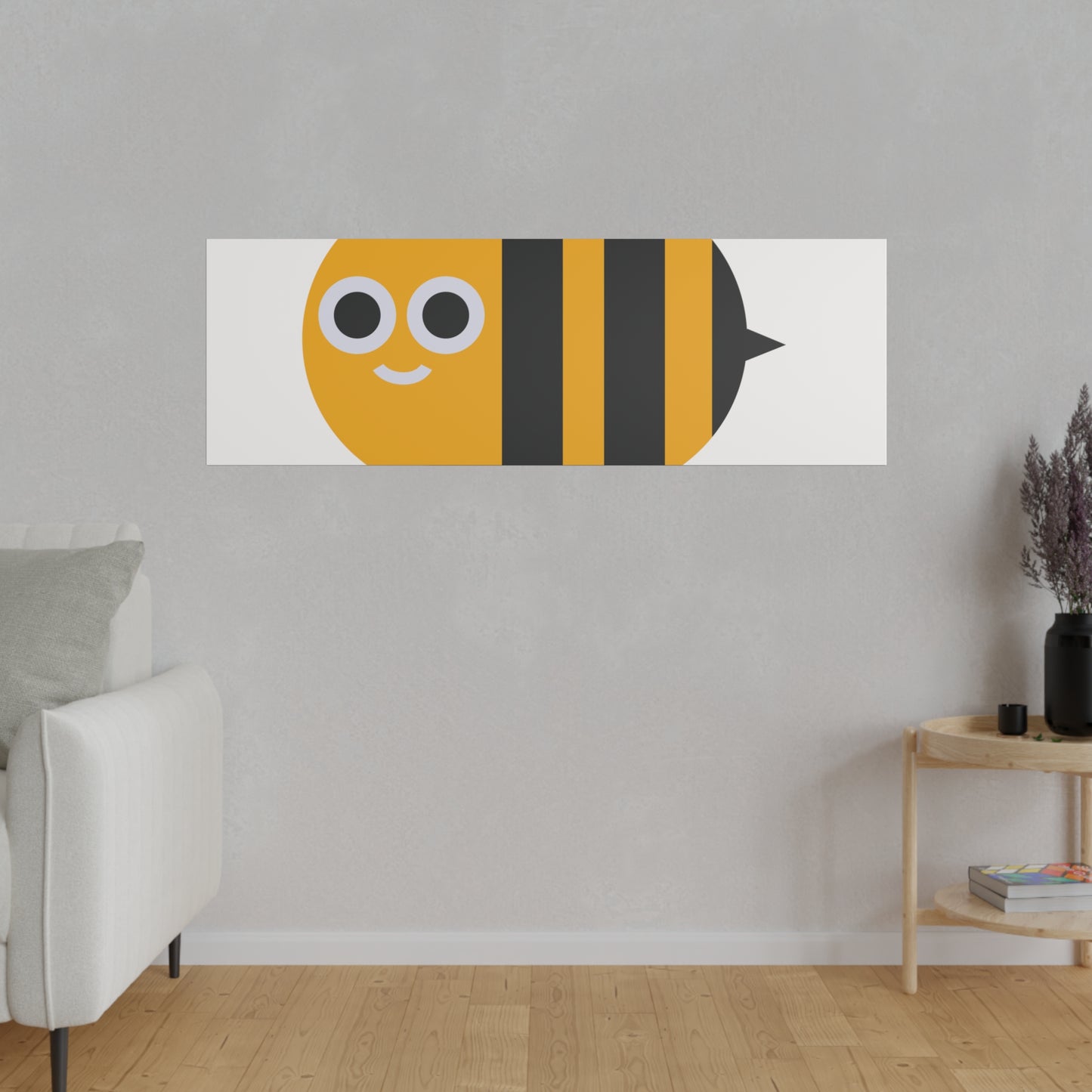 Bee Cool Matte Canvas, Stretched, 0.75"