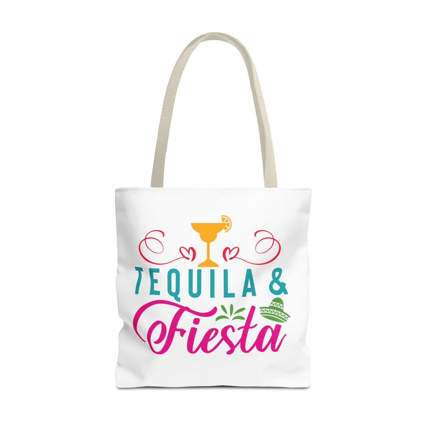 Tequila & Fiesta Tote Bag (AOP) Spanish