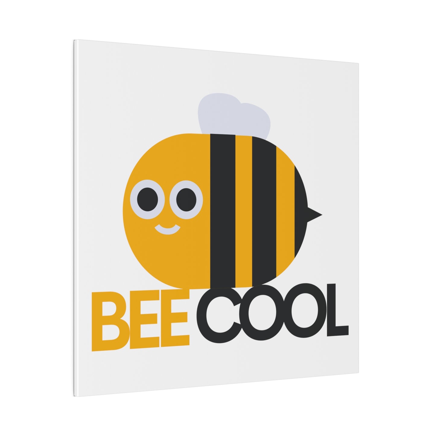 Bee Cool Matte Canvas, Stretched, 0.75"