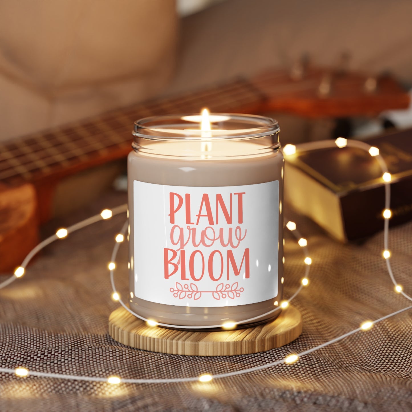 Plant Grow Bloom Scented Soy Candle, 9oz