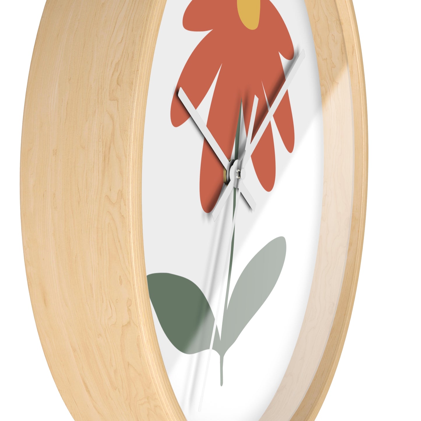 Flower Wall Clock