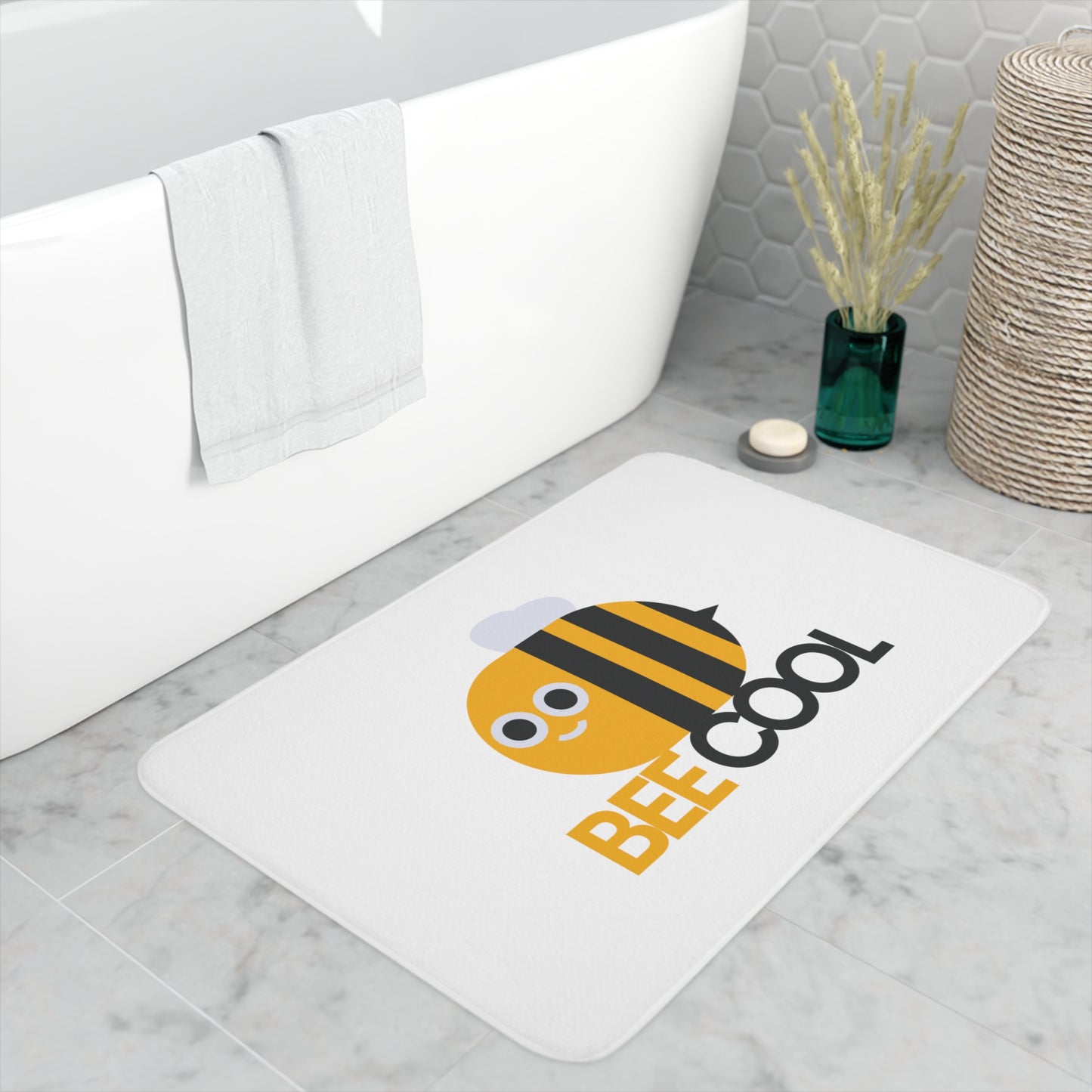 Bee Cool Memory Foam Bath Mat