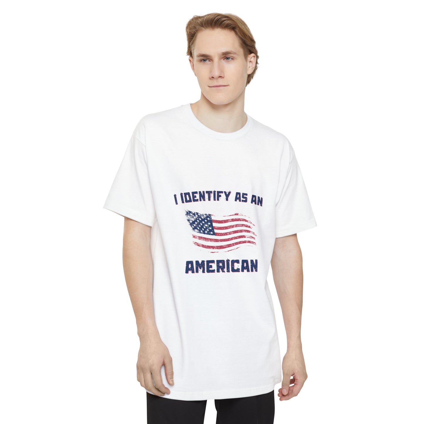 I Identify as American Unisex Tall Beefy-T® T-Shirt