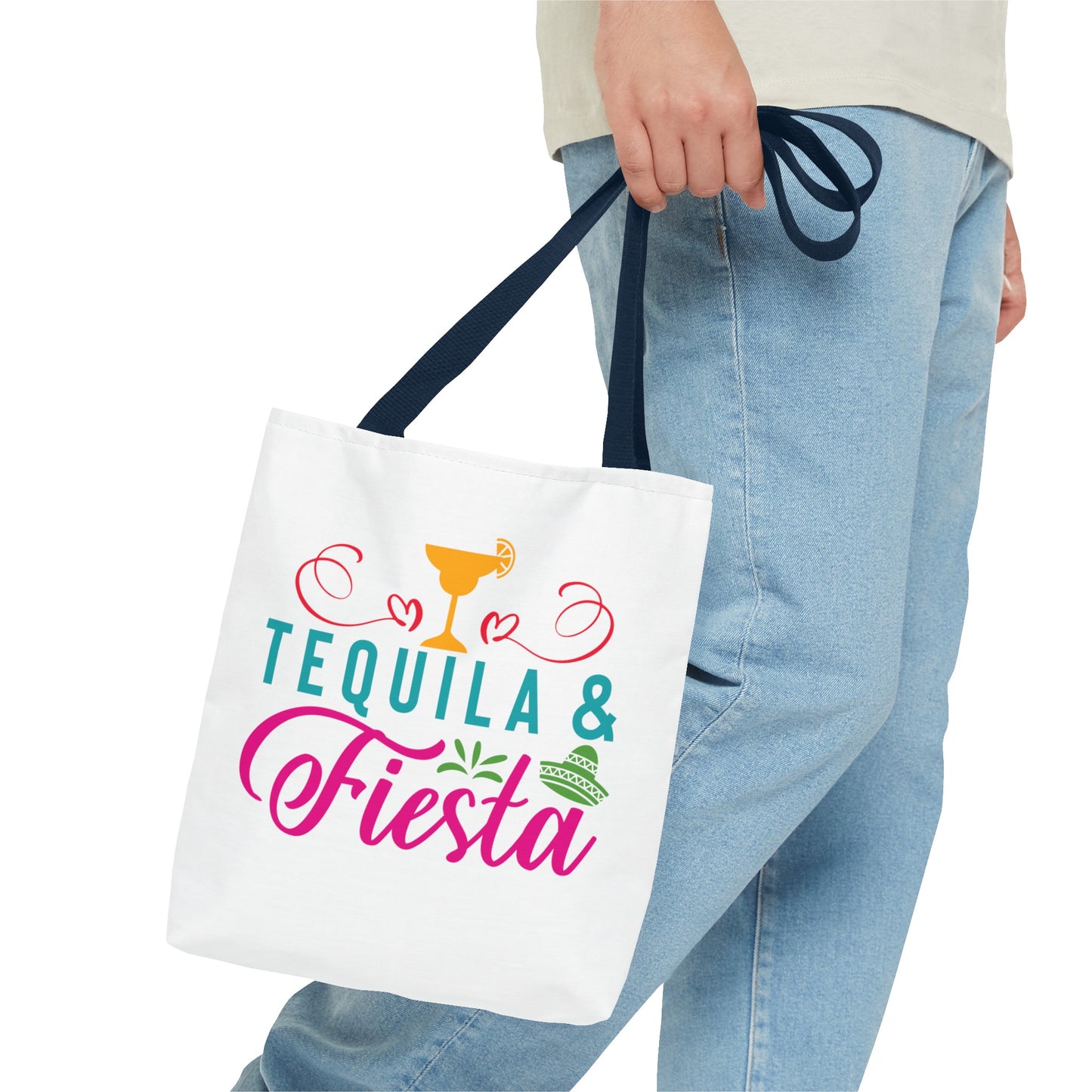 Tequila & Fiesta Tote Bag (AOP) Spanish