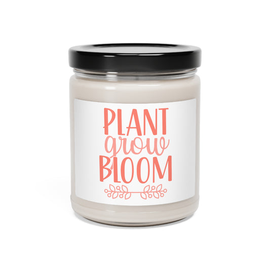 Plant Grow Bloom Scented Soy Candle, 9oz