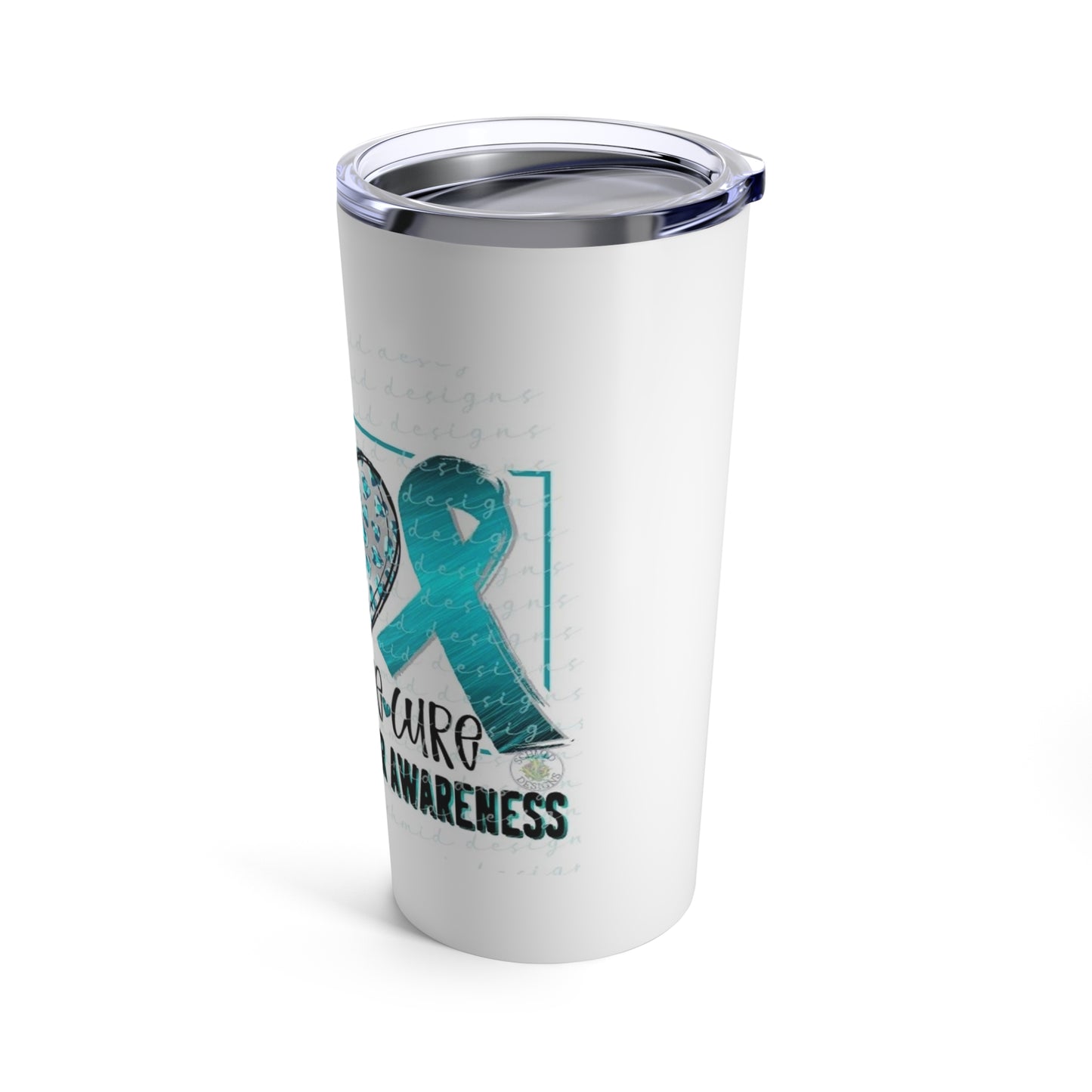 Fight-Love-Cure Cervical Cancer Tumbler 20oz