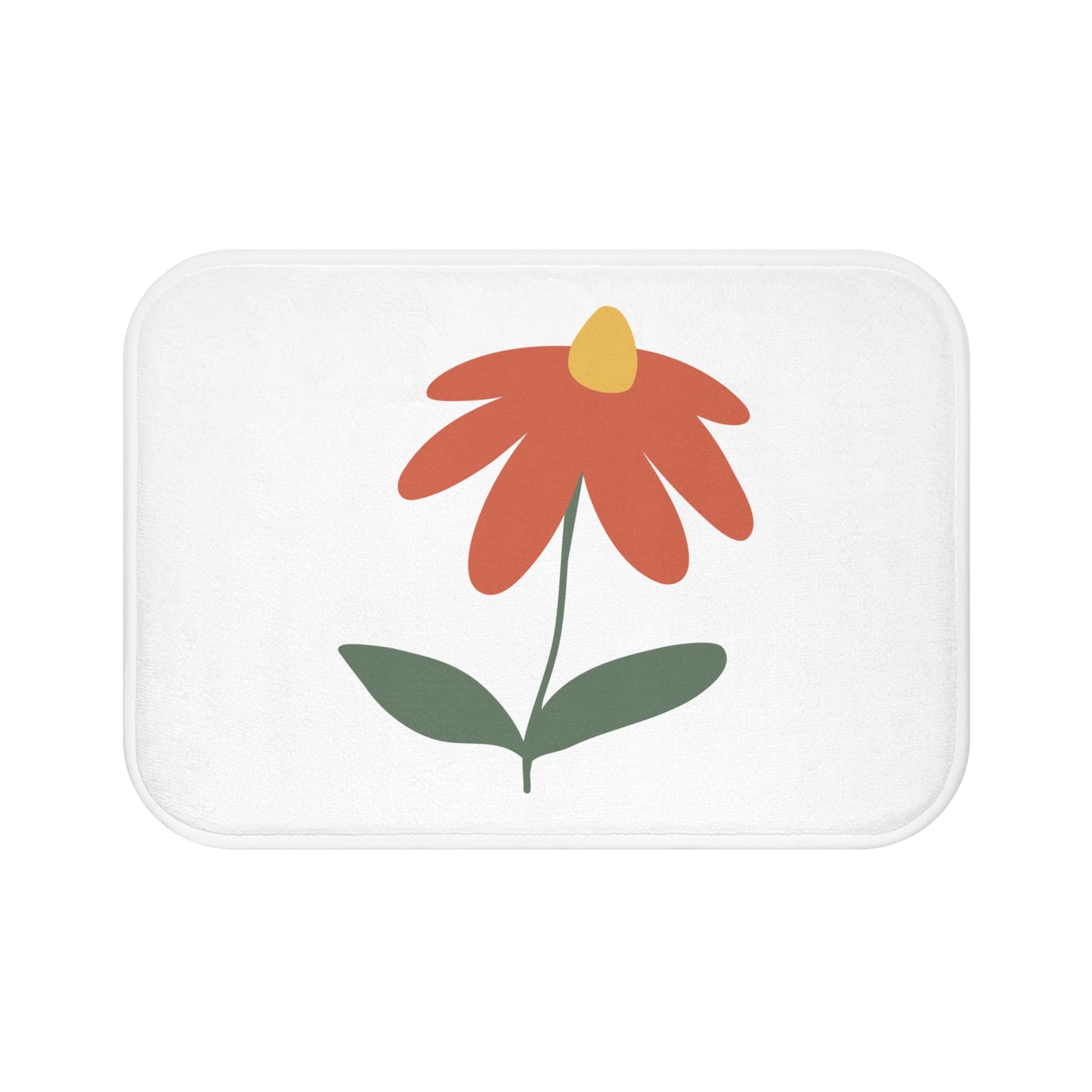 Flower Bath Mat