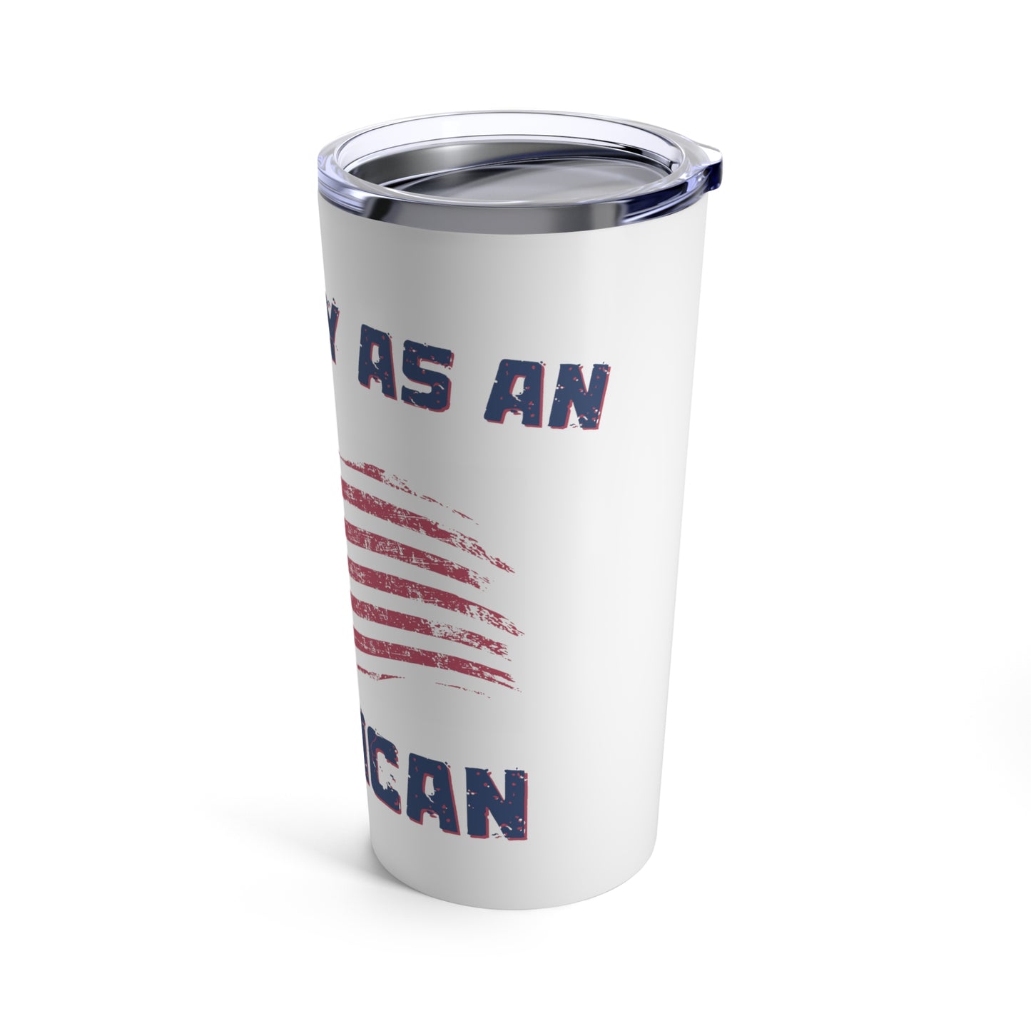 I Identify American Tumbler 20oz