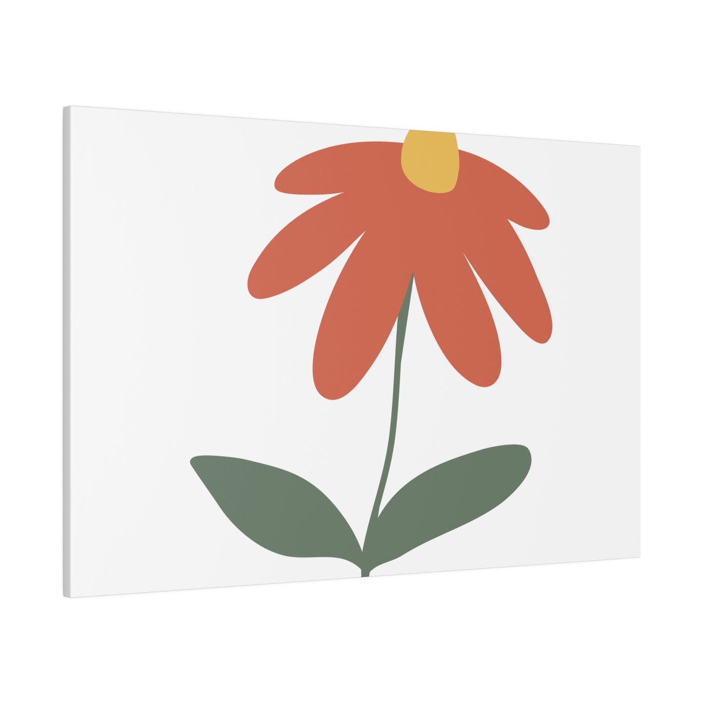 Flower Matte Canvas, Stretched, 0.75"