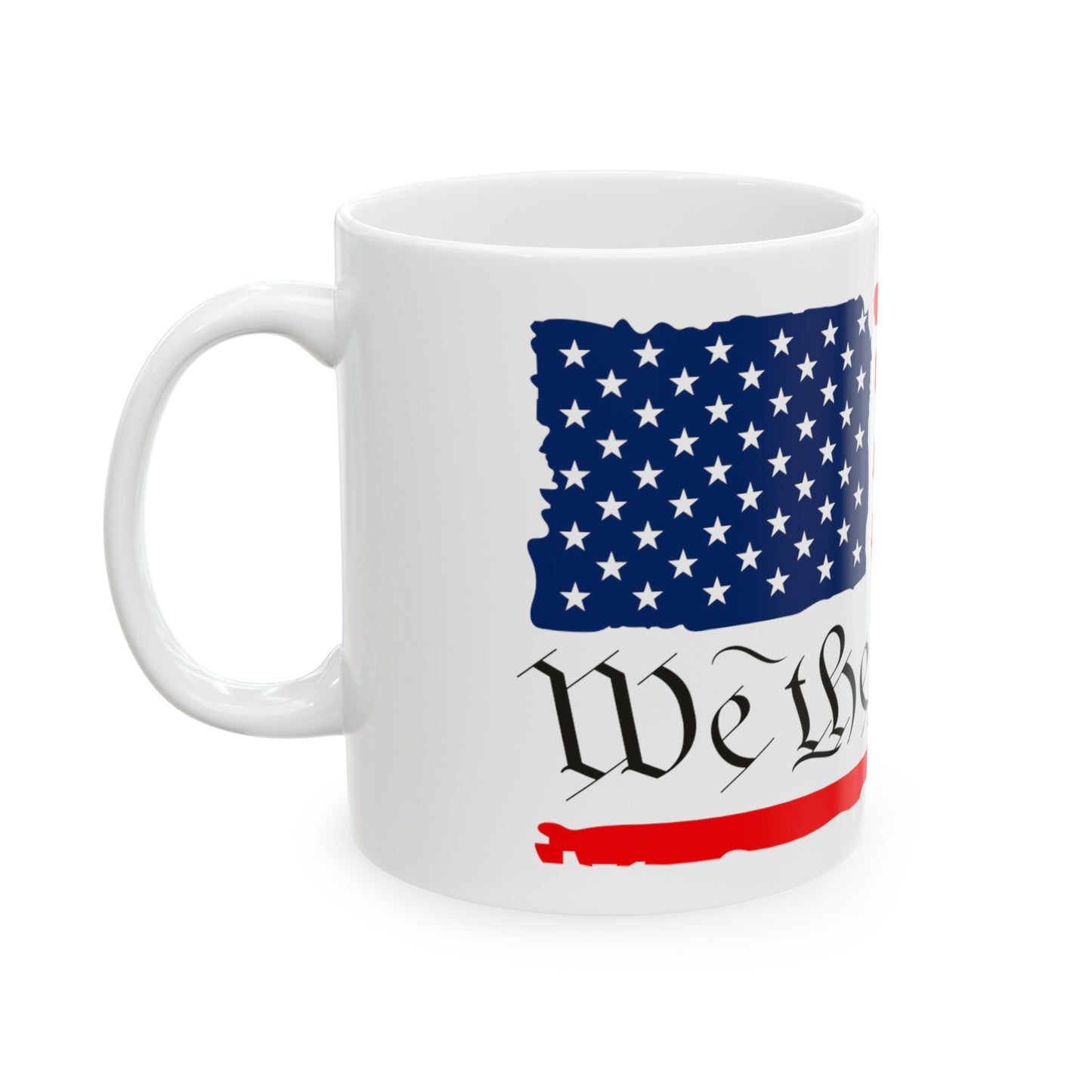 We The People Ceramic Mug, (11oz, 15oz)