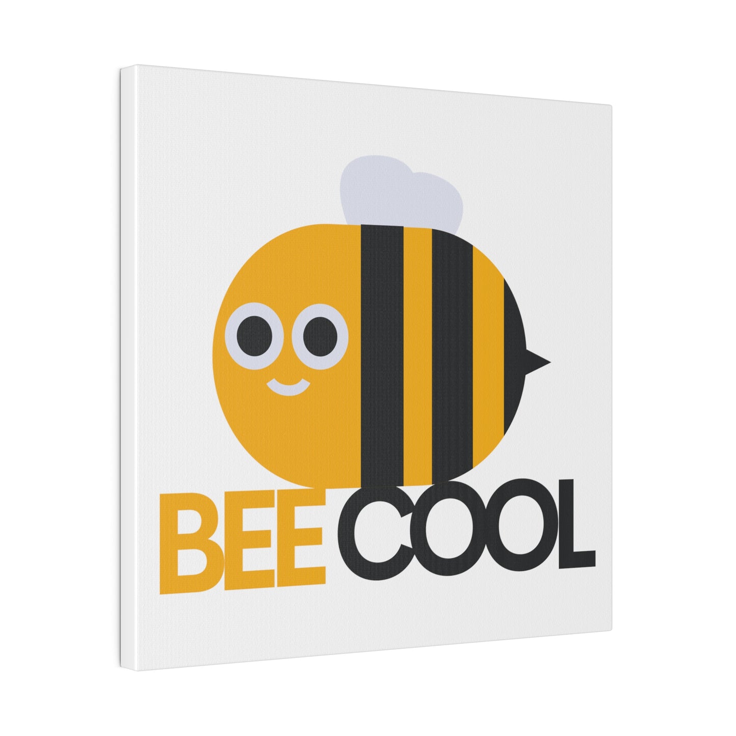 Bee Cool Matte Canvas, Stretched, 0.75"