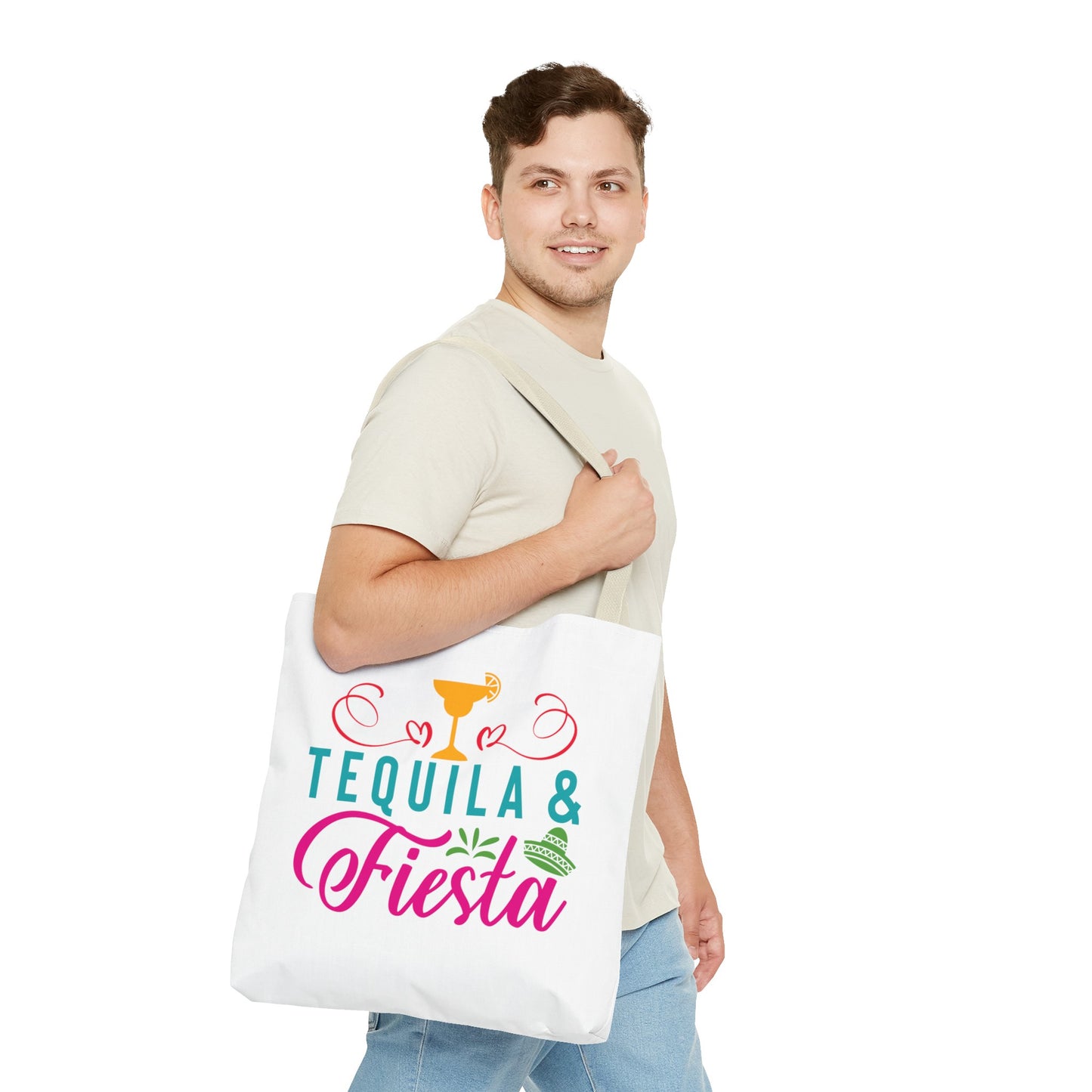 Tequila & Fiesta Tote Bag (AOP) Spanish