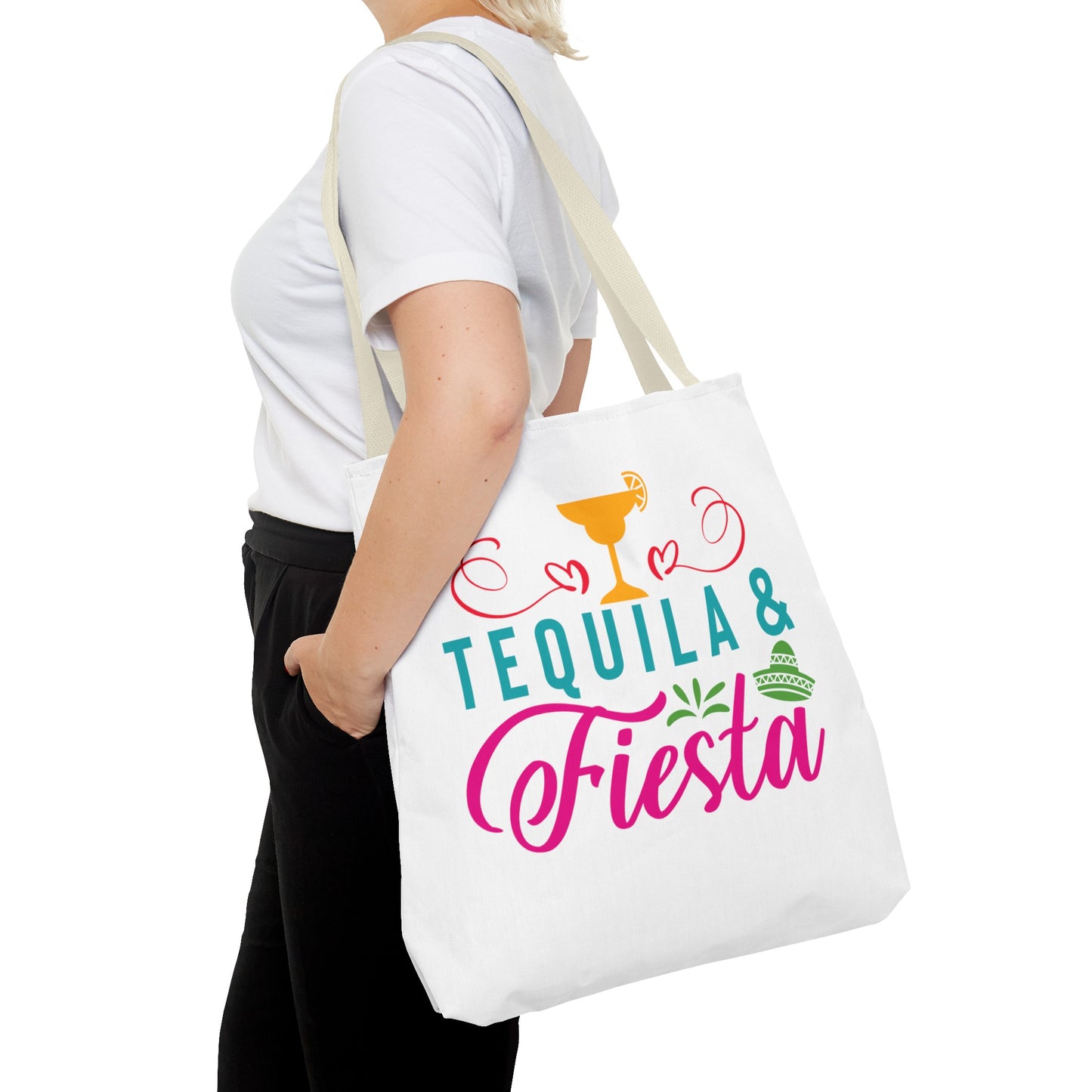 Tequila & Fiesta Tote Bag (AOP) Spanish