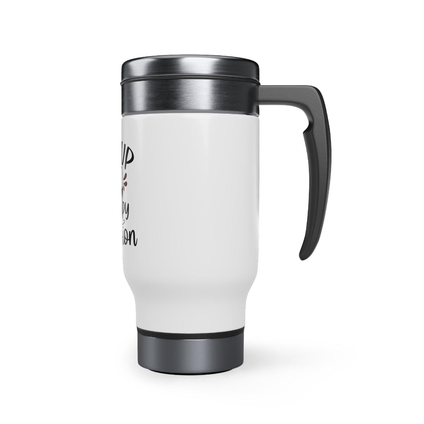 Group Therapy Stainless Steel Travel Mug with Handle, 14oz