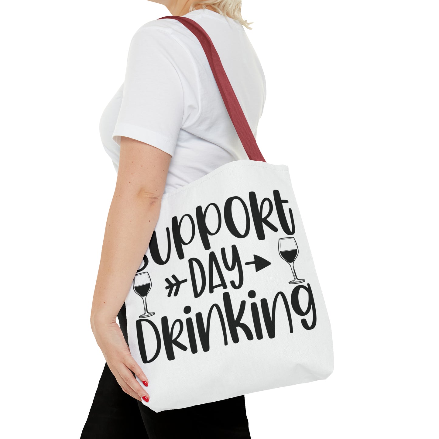 Support Day Drinking Tote Bag (AOP)