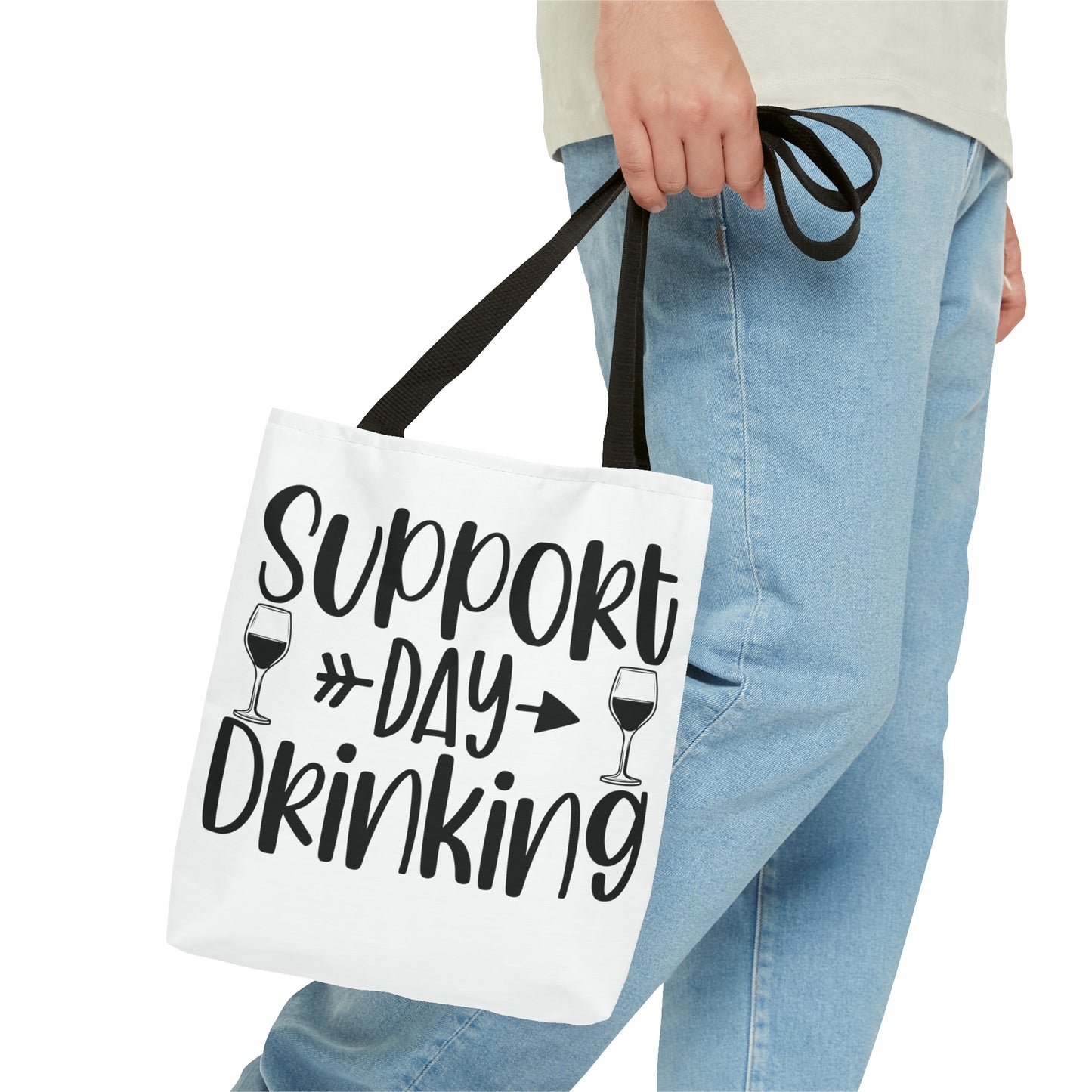 Support Day Drinking Tote Bag (AOP)