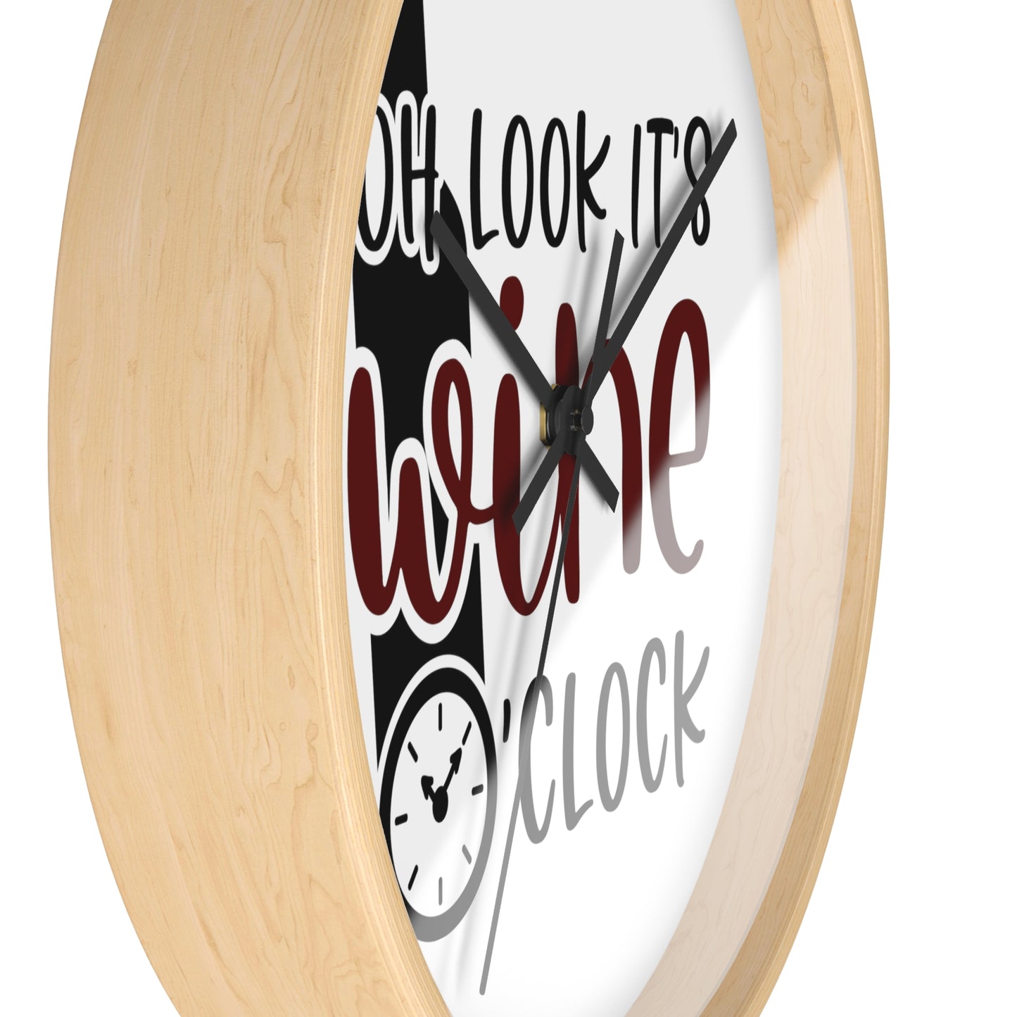 Wine O'Clock Wall Clock