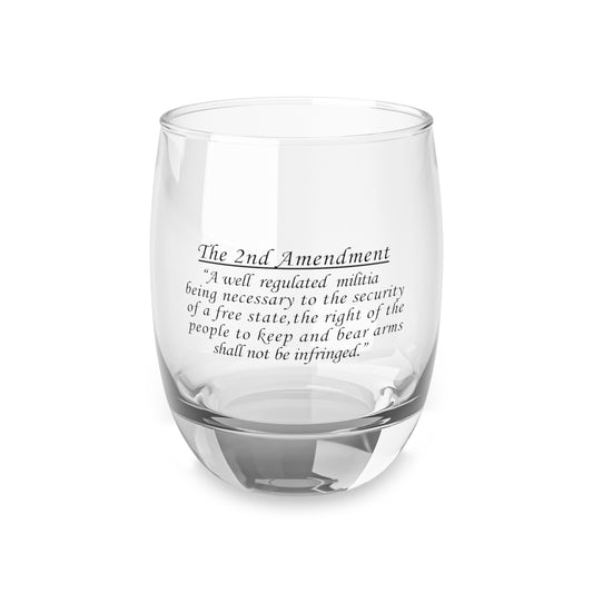 2nd Amendment Whiskey Glass