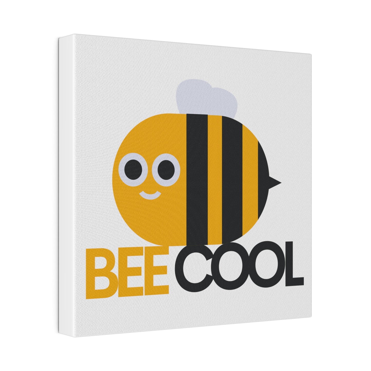 Bee Cool Matte Canvas, Stretched, 0.75"