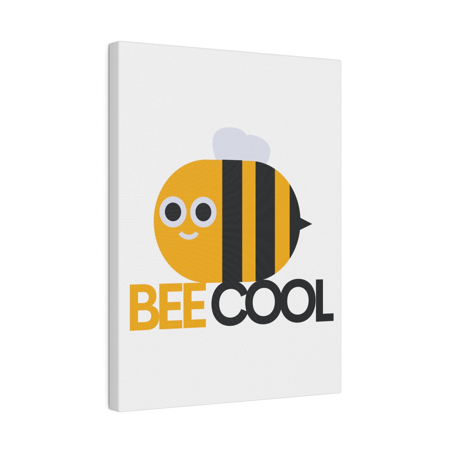 Bee Cool Matte Canvas, Stretched, 0.75"