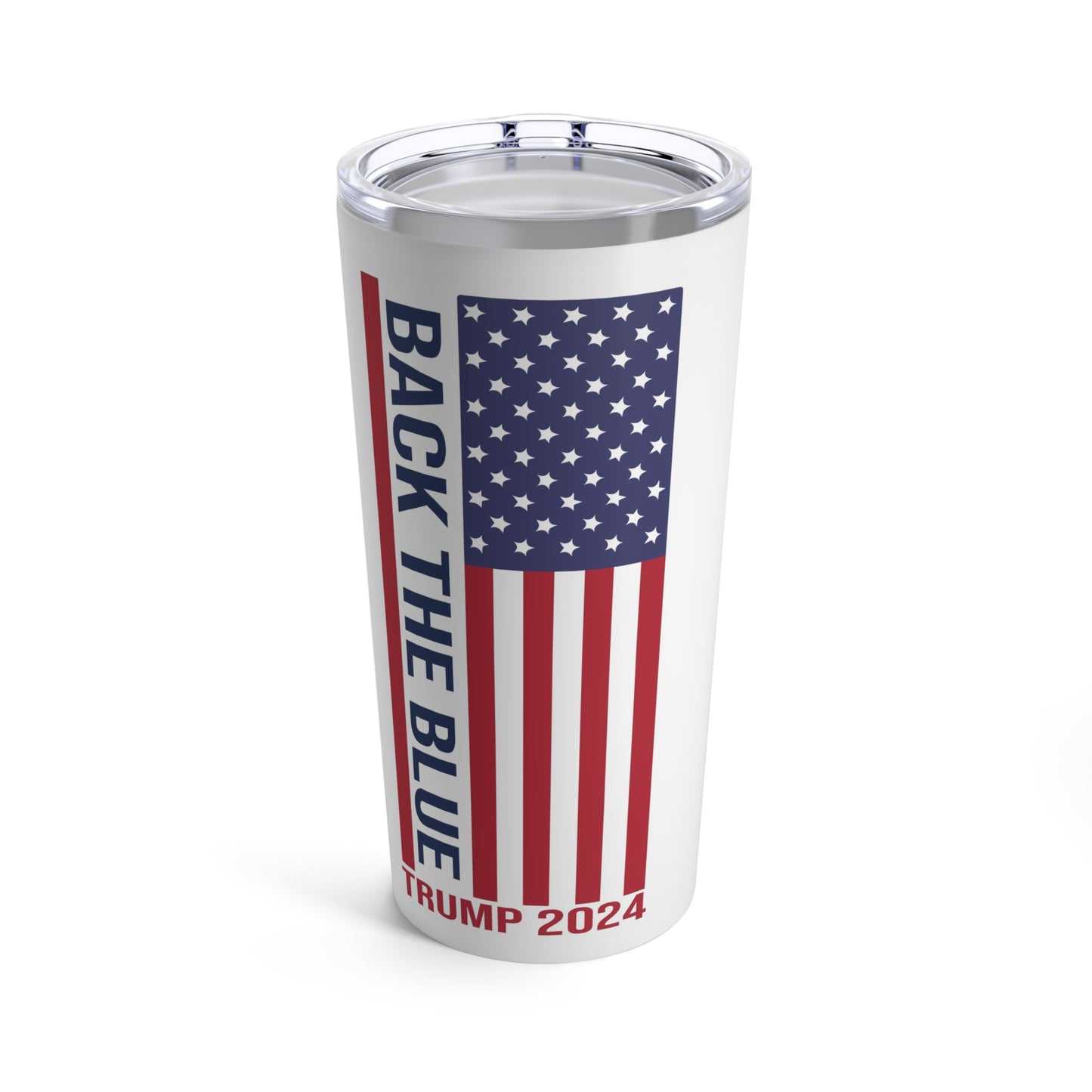 Back The Blue Trump Tumbler 20oz