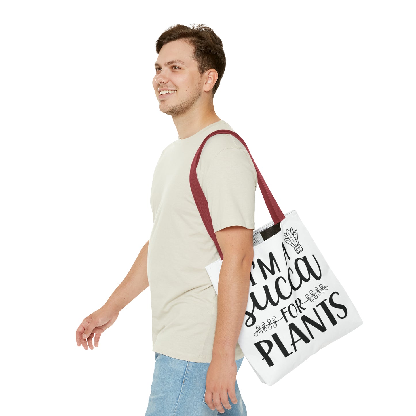 Succa for Plants Tote Bag (AOP)