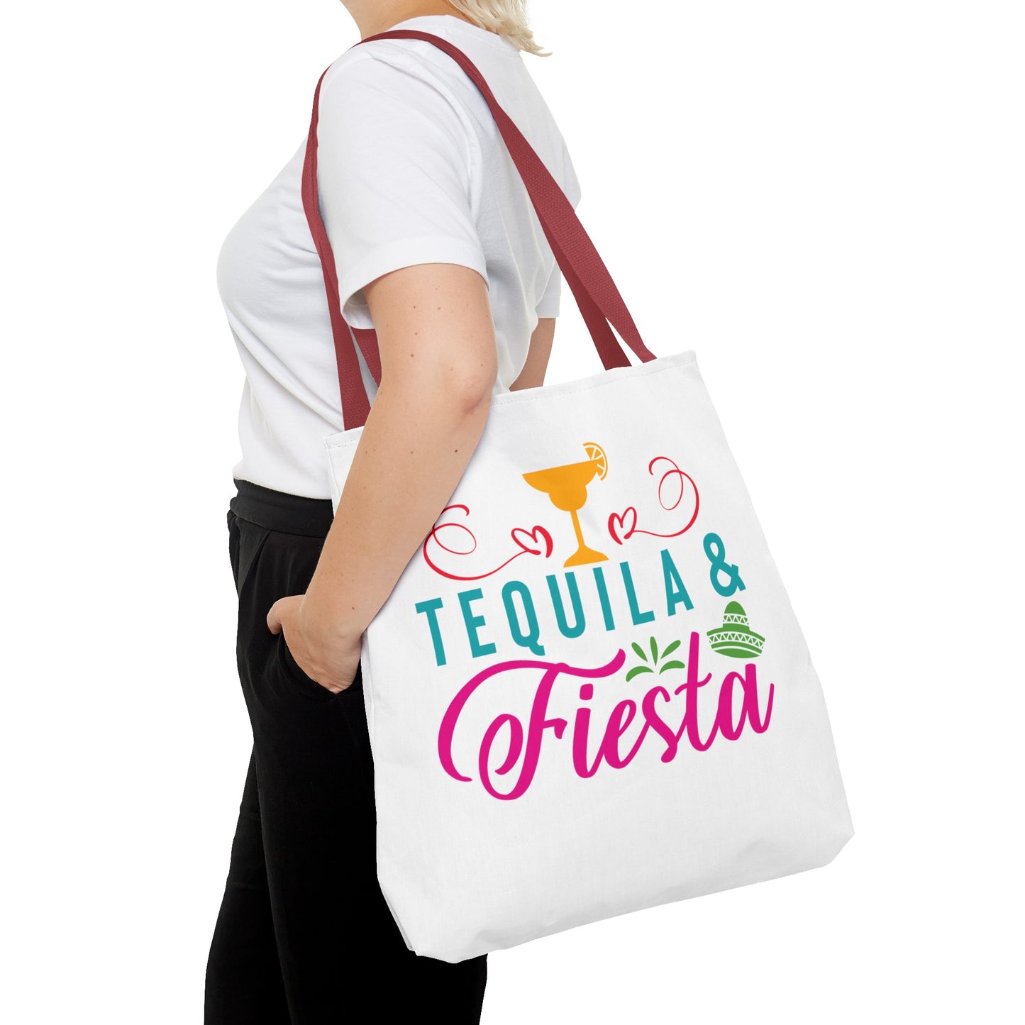 Tequila & Fiesta Tote Bag (AOP) Spanish