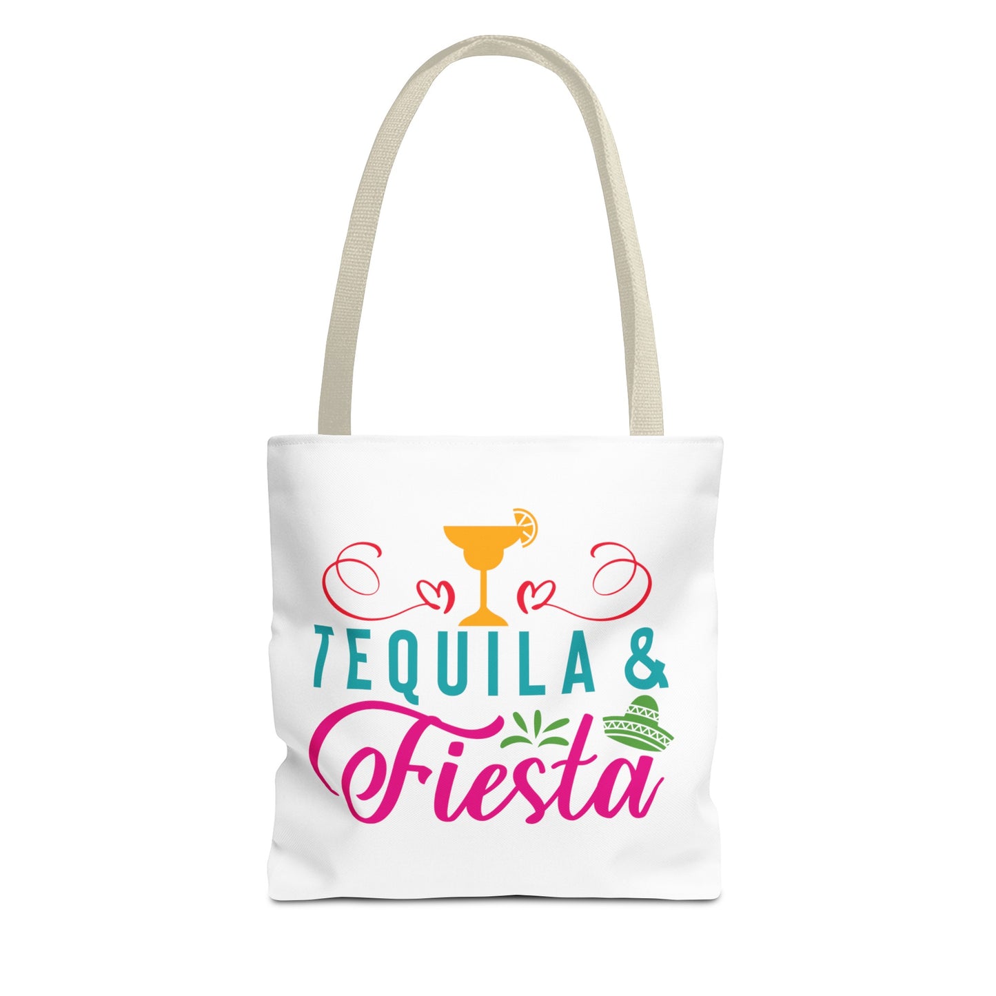 Tequila & Fiesta Tote Bag (AOP) Spanish