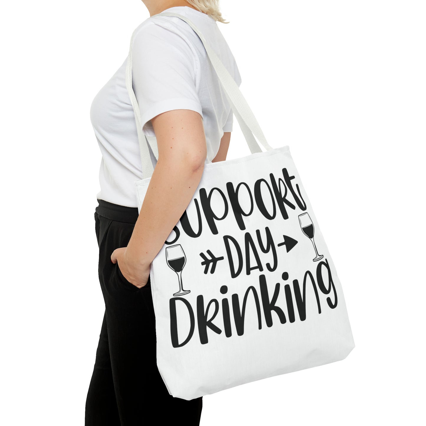 Support Day Drinking Tote Bag (AOP)