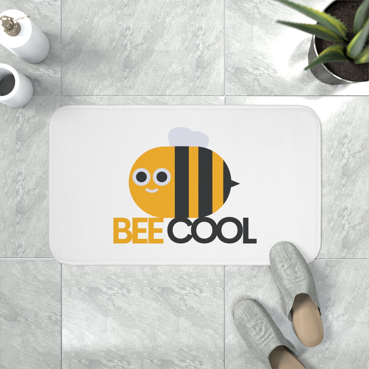 Bee Cool Memory Foam Bath Mat