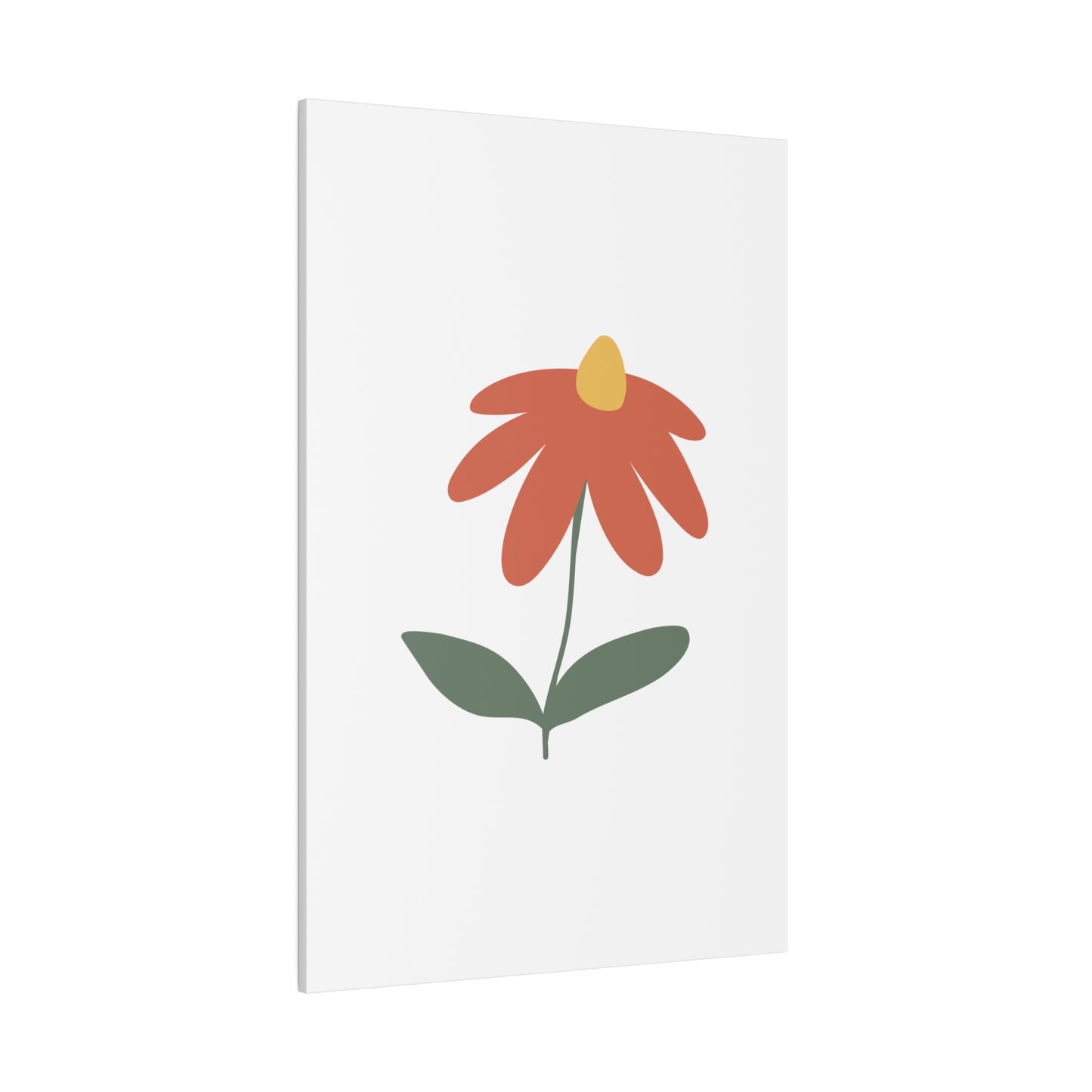 Flower Matte Canvas, Stretched, 0.75"