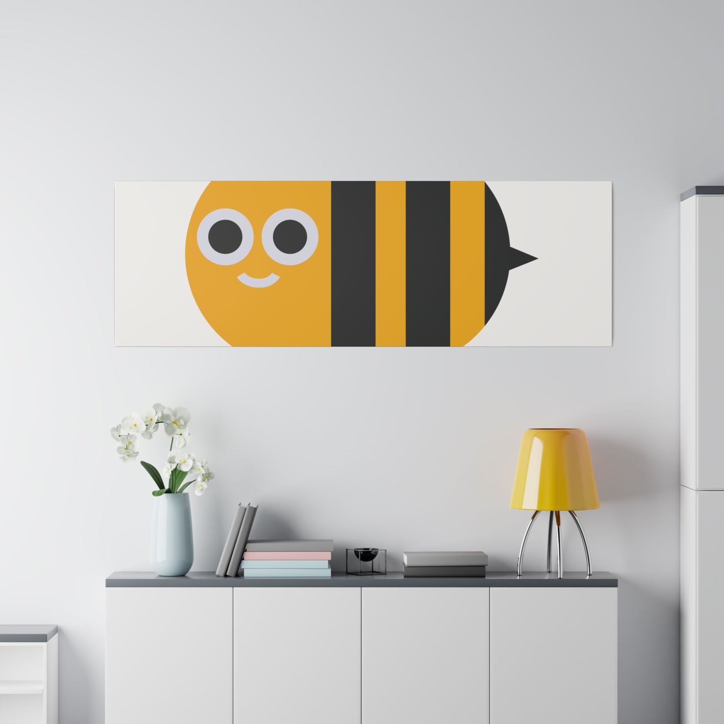 Bee Cool Matte Canvas, Stretched, 0.75"