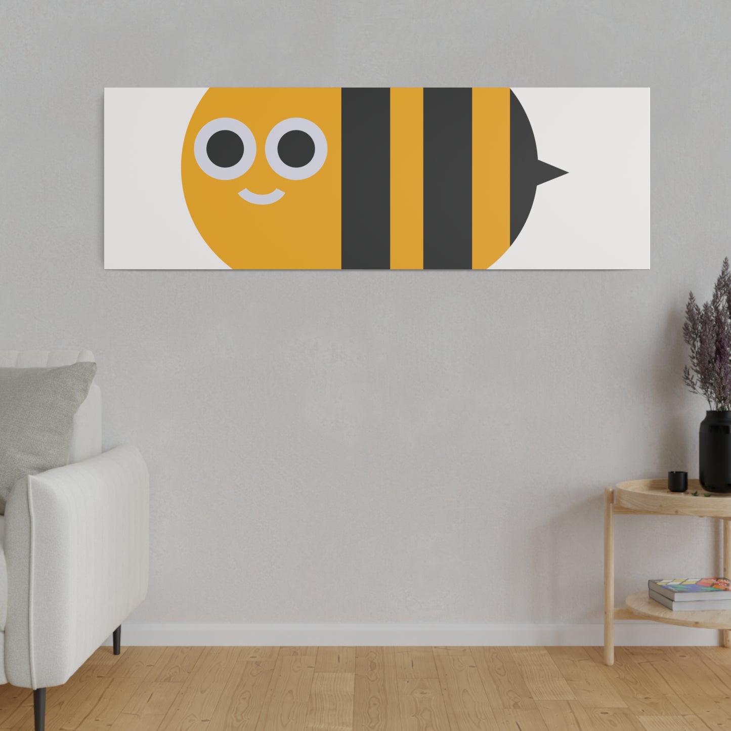 Bee Cool Matte Canvas, Stretched, 0.75"