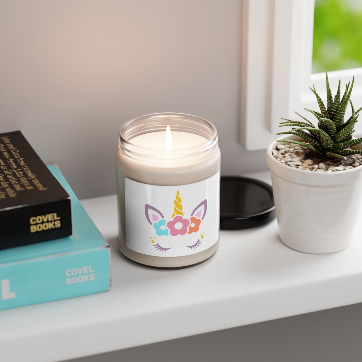 Unicorn Spring Scented Soy Candle, 9oz