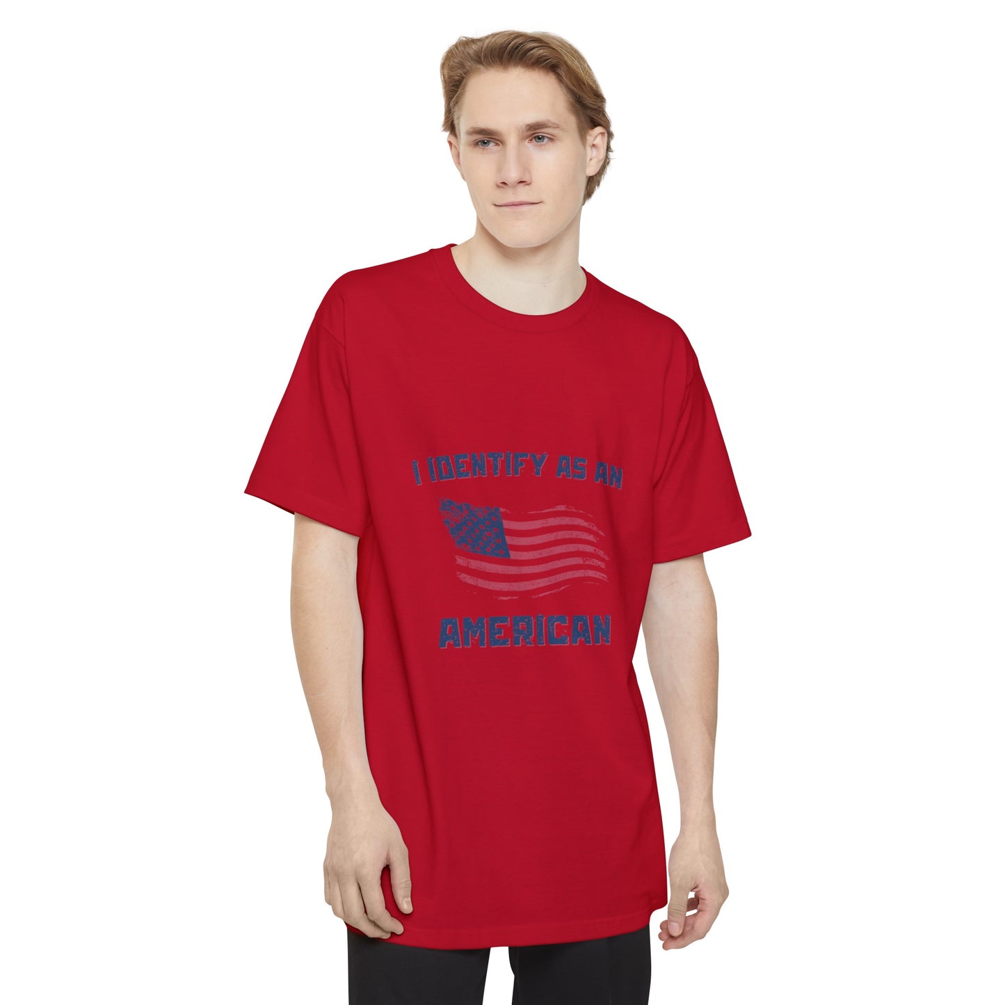 I Identify as American Unisex Tall Beefy-T® T-Shirt