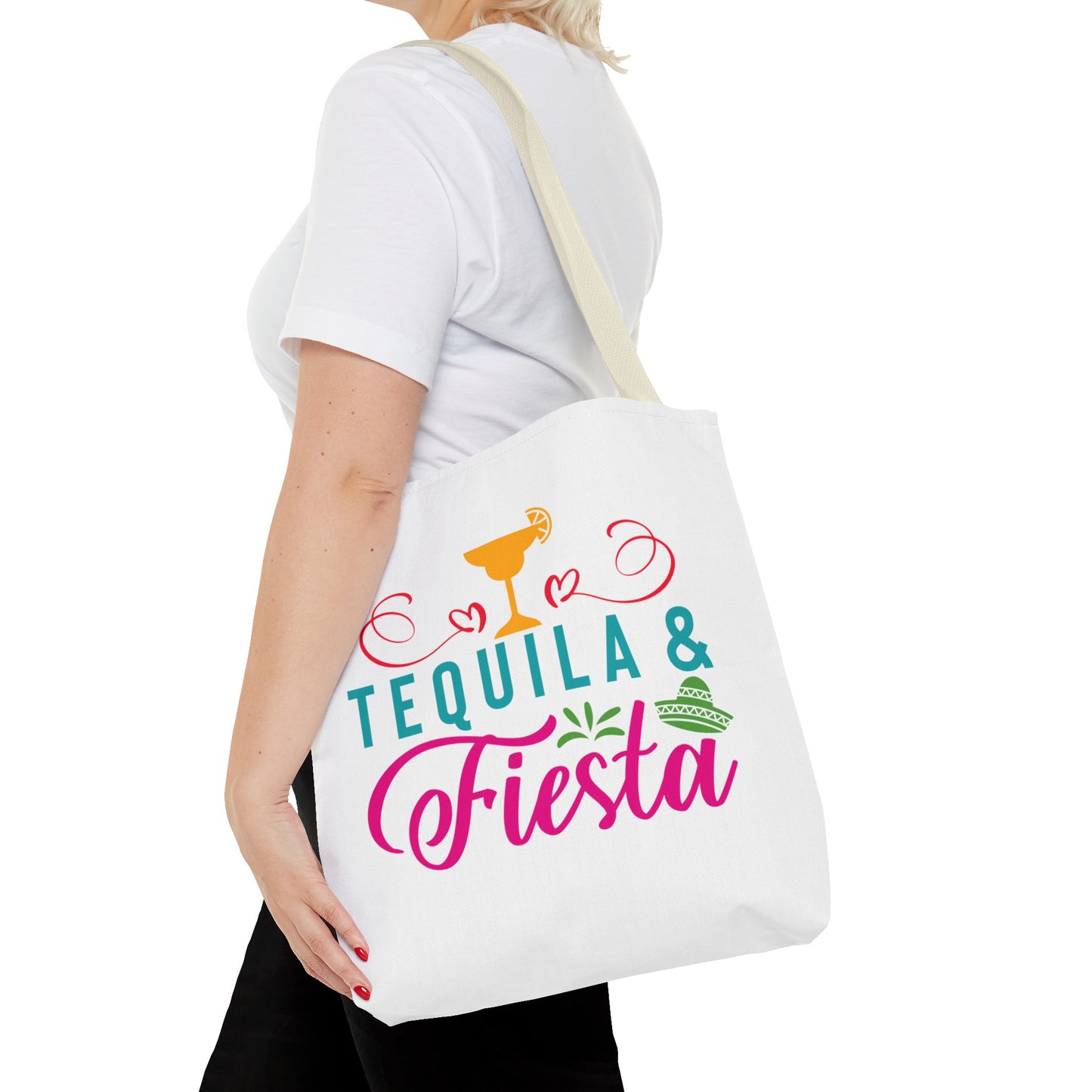 Tequila & Fiesta Tote Bag (AOP) Spanish