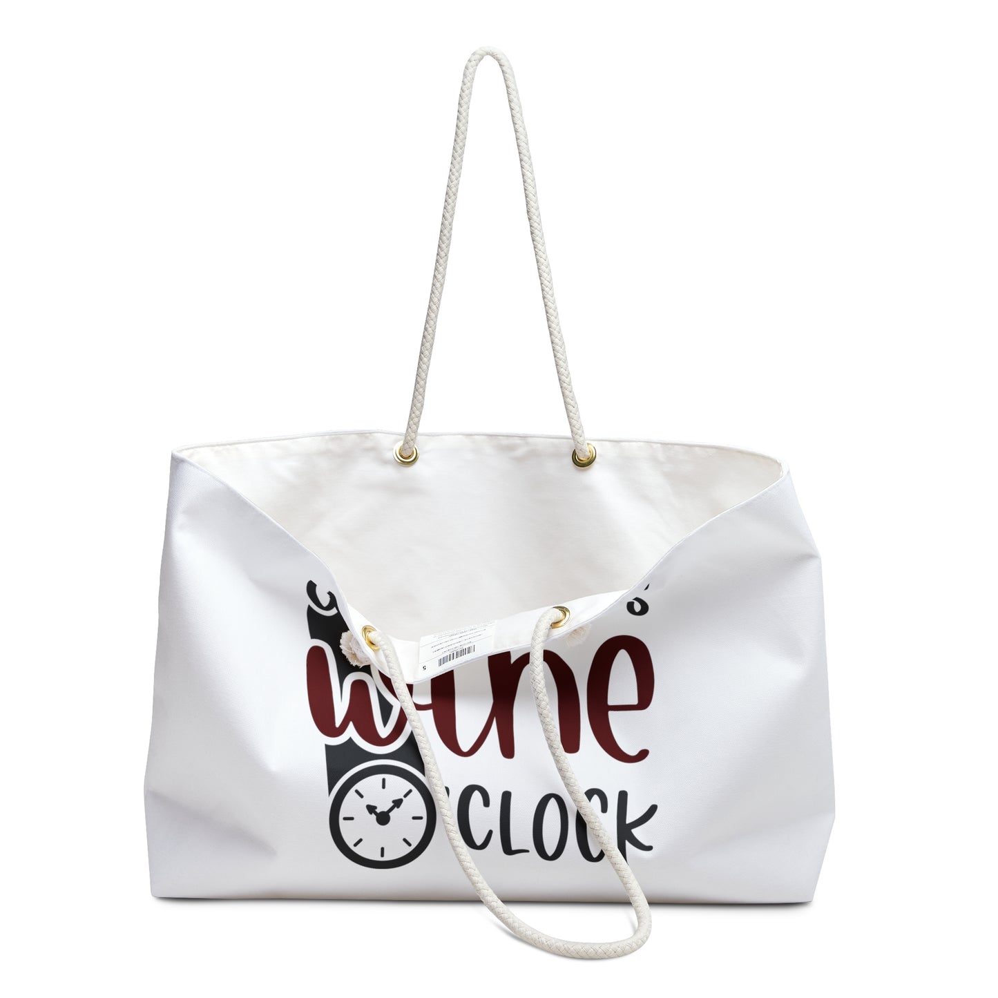 Oh Look...Wine O'Clock Weekender Bag