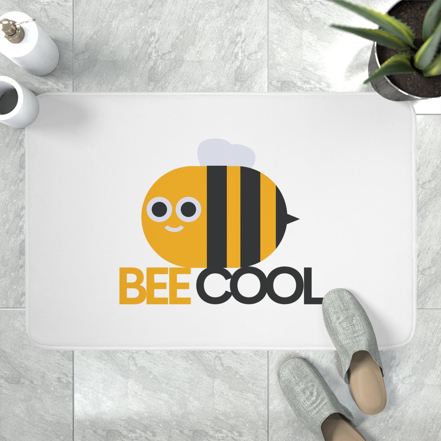 Bee Cool Memory Foam Bath Mat