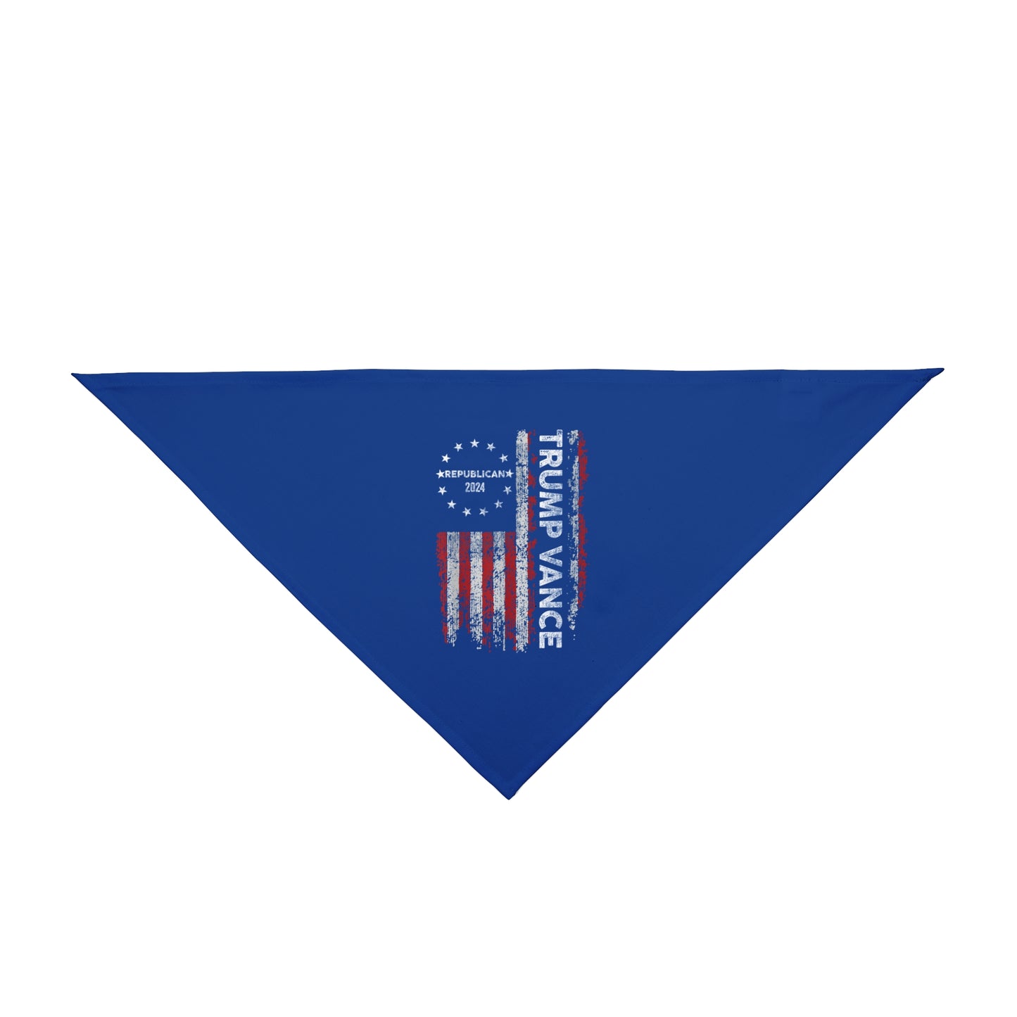 Trump-Vance Verticle Flag Pet Bandana