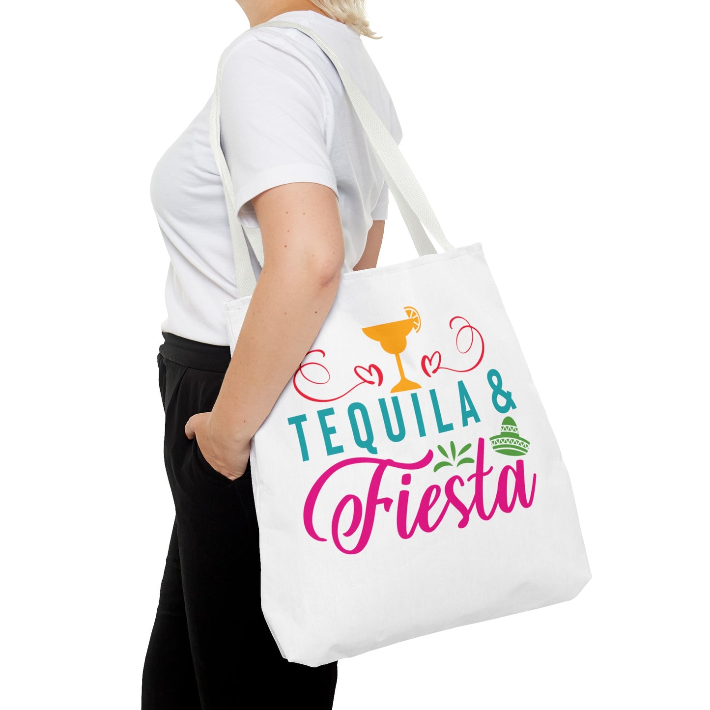 Tequila & Fiesta Tote Bag (AOP) Spanish