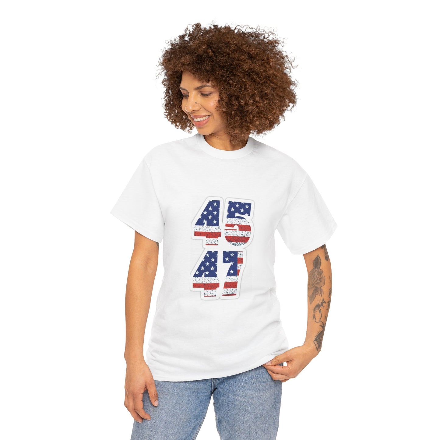 45/47 Trump Unisex Heavy Cotton Tee