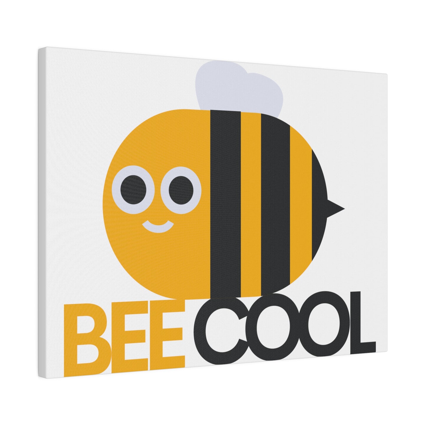 Bee Cool Matte Canvas, Stretched, 0.75"