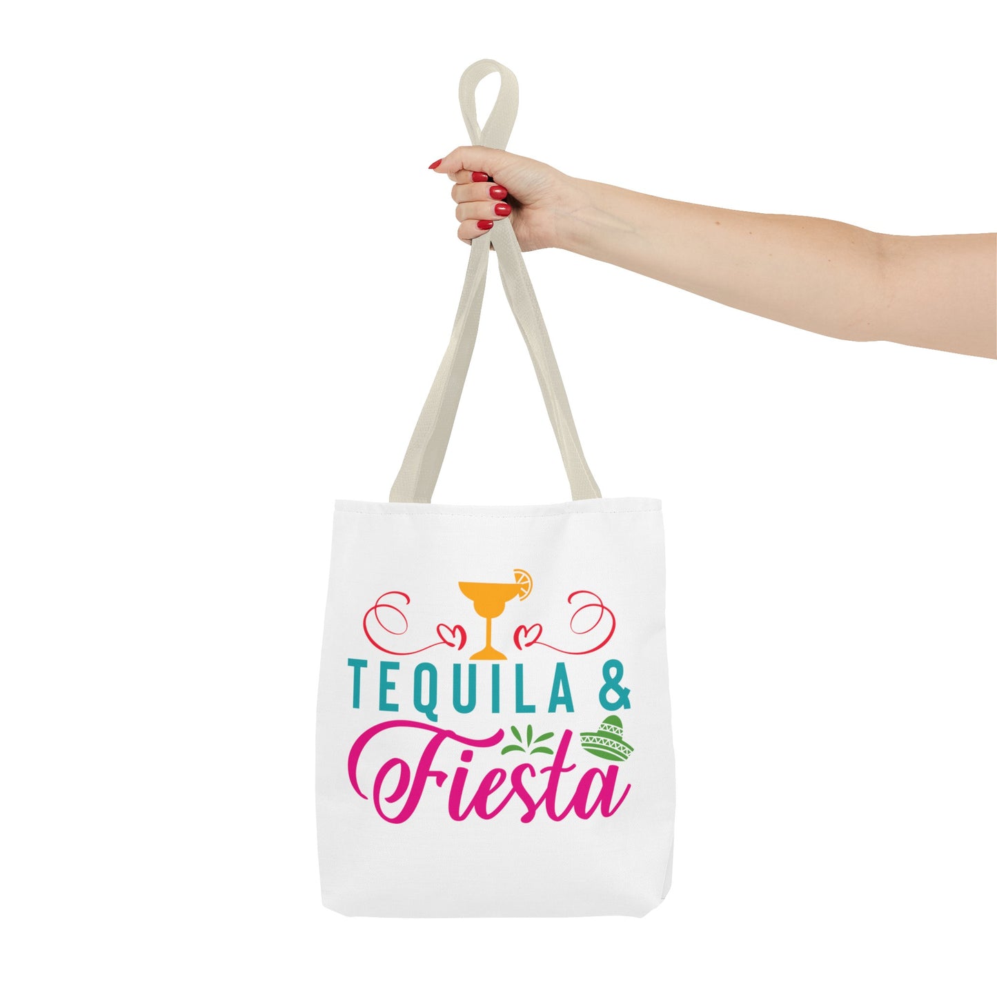 Tequila & Fiesta Tote Bag (AOP) Spanish