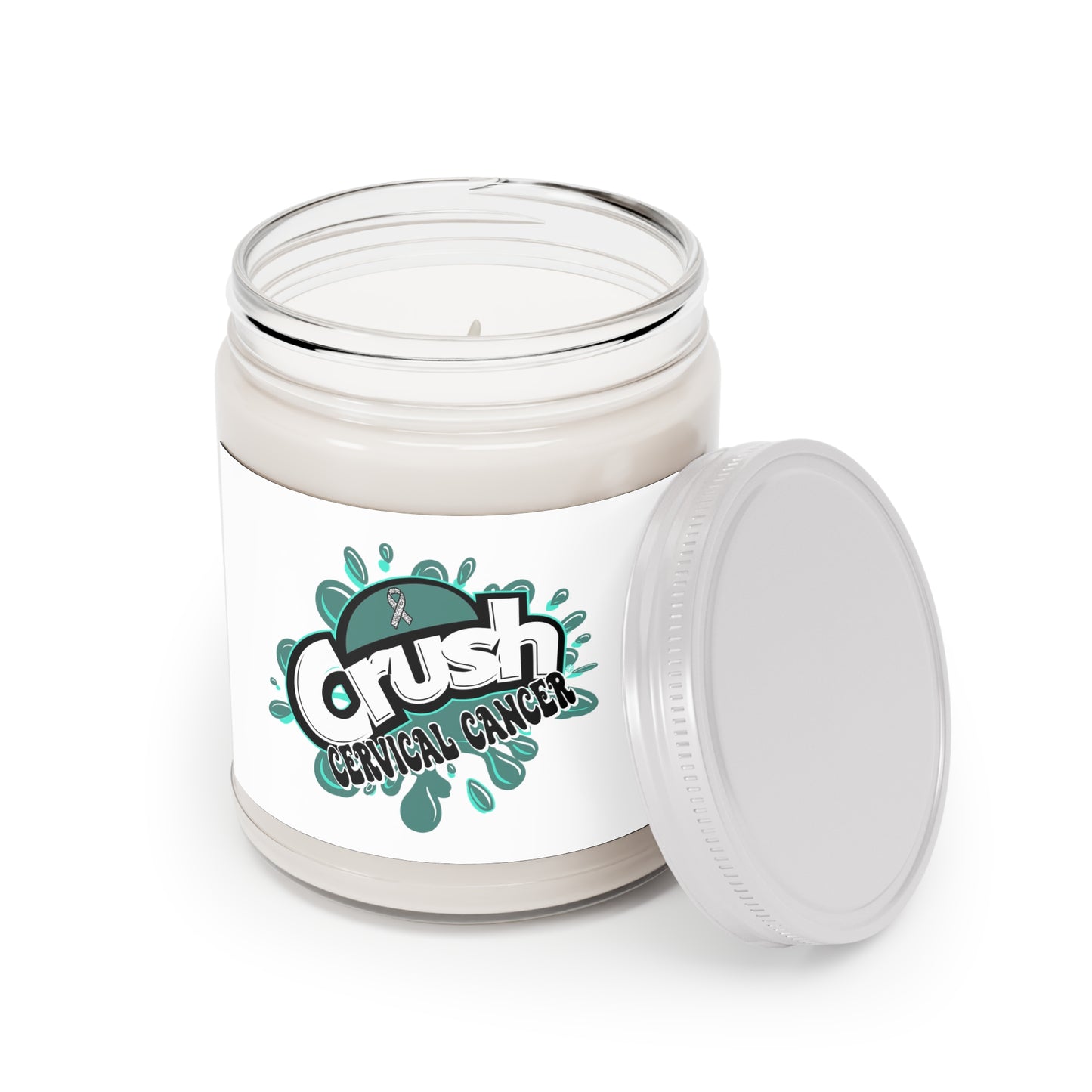 Crush Cervical Cancer Scented Candles, 9oz